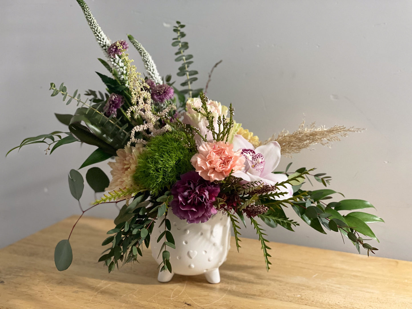 "Boho Timeless & Chic" Custom Floral Arrangement