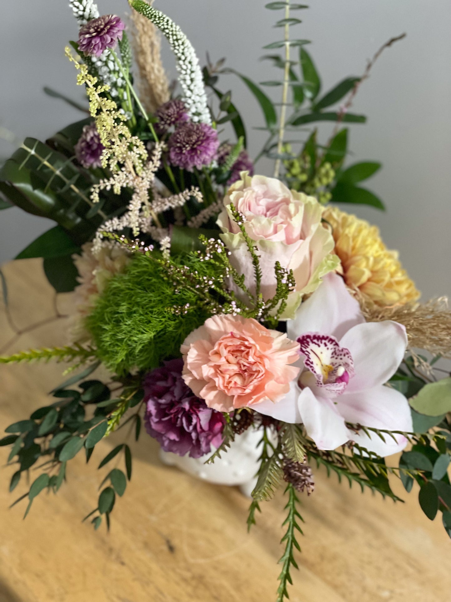 "Boho Timeless & Chic" Custom Floral Arrangement