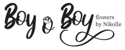 Boy O Boy Flowers by Nikolle