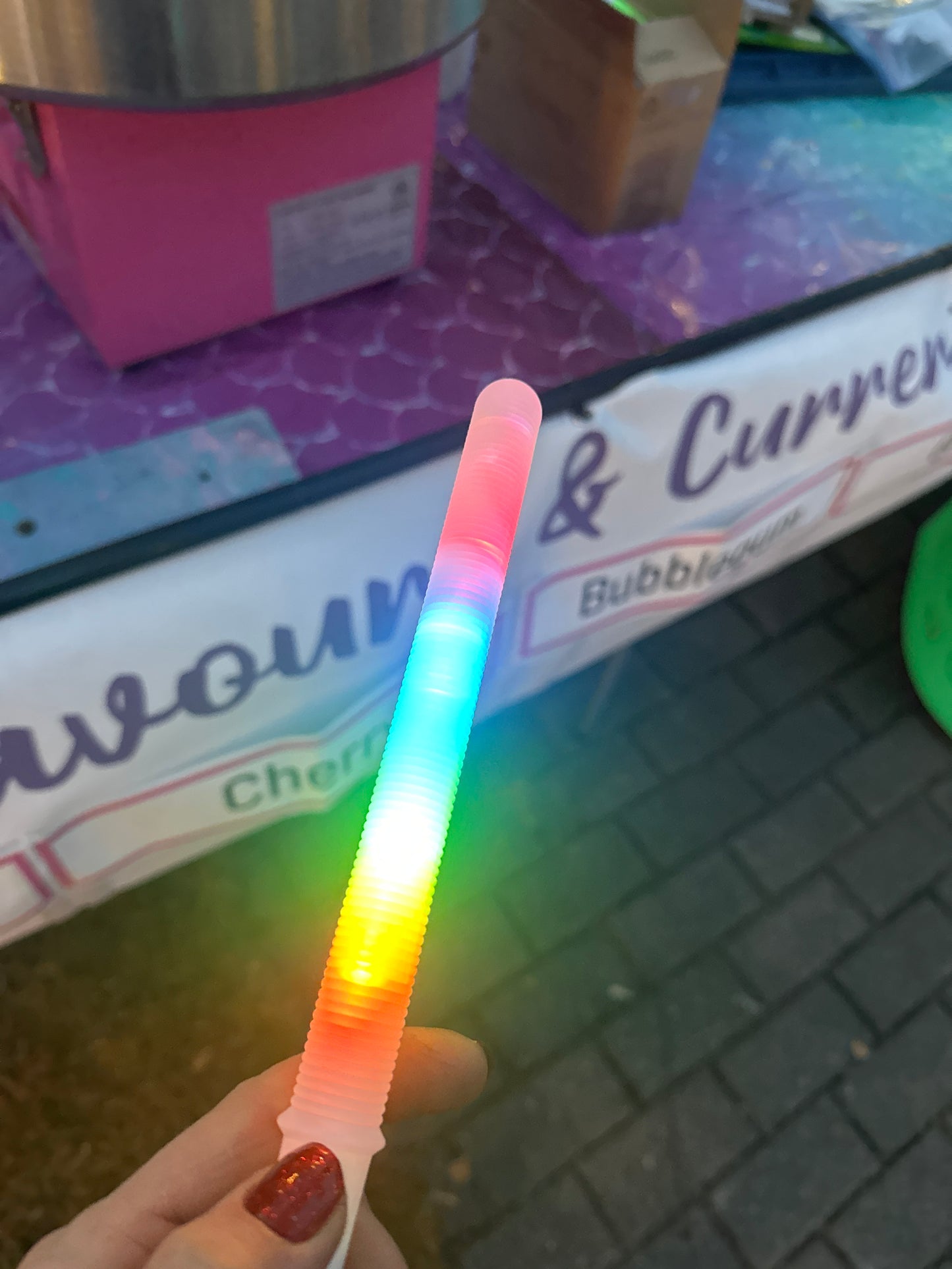 Cotton Candy Light up Wand