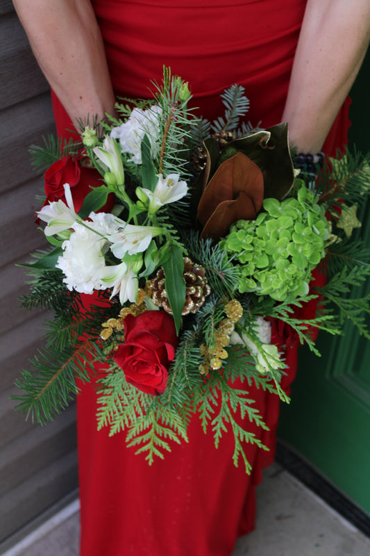 Hand-tied Winter Bundles