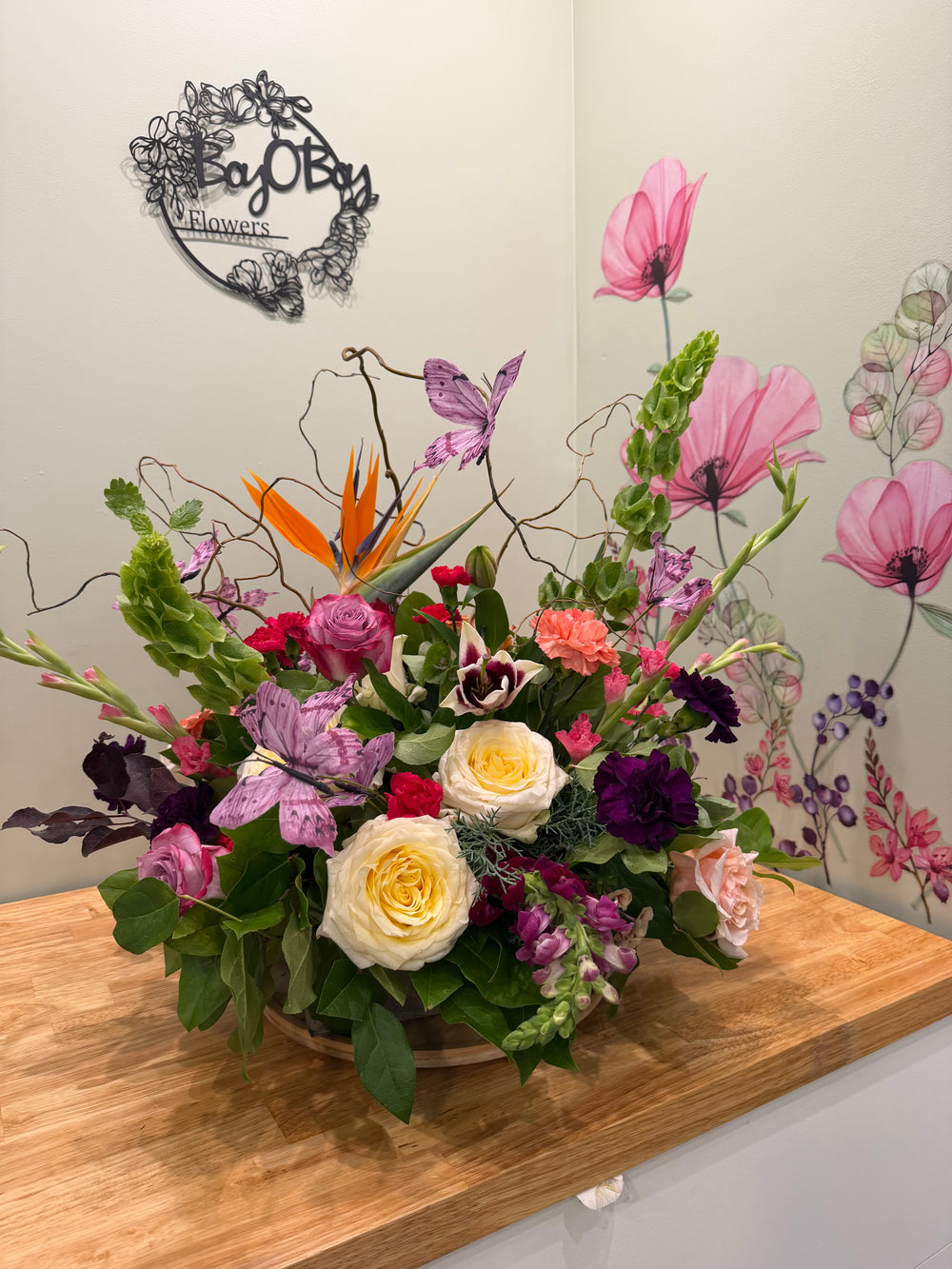 Enchanted Butterfly Garden Arrangement