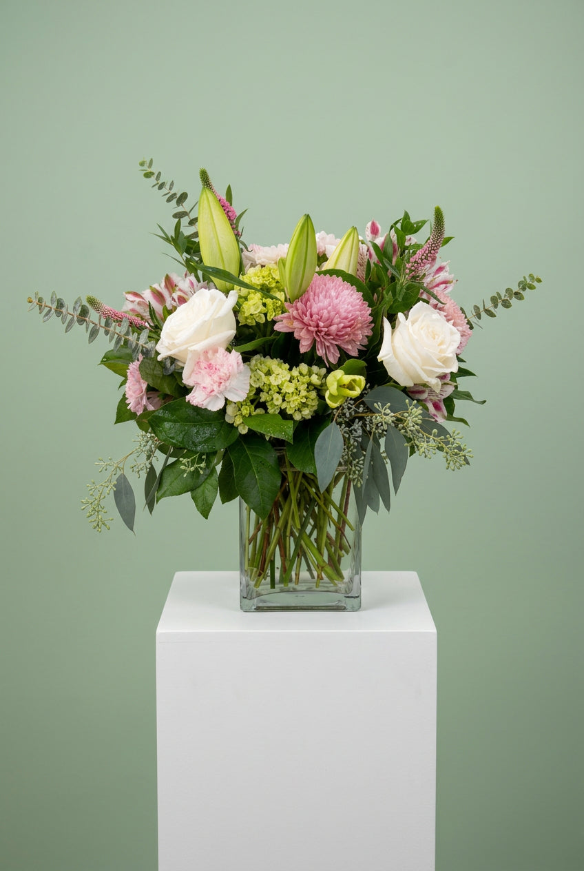 Boy O Boy Flowers is a family-owned local Okotoks florist, offering fresh everyday flowers and same day flower delivery. Including sympathy flowers, funeral flowers, wedding flowers, casket sprays, standing wreaths, standing sprays, and more. delivery to residential homes and snodgrass funeral home.